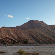 The very simple hot springs Thermale de Hamat Ali Cheri between the High and Middle Atlas mountain ranges